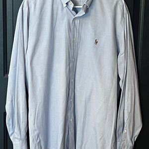Ralph Lauren Men's Sky Blue Dress Shirt